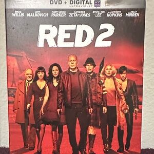 Bruce Willis Rated: PG Red 2 DVD New sealed action comedy movie hilarious